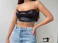 Crop top Aria 58.000 también en color blanco 🤍