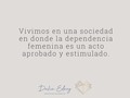 Ser mujer dependiente es aprobado y estimulado por la sociedad. ​​​​​​​​ .​​​​​​​​ 🚫 Ceder ante las necesidades de otros​​​​​​​​ 🚫 Adivinar sus deseos ​​​​​​​​ 🚫 No pedir ​​​​​​​​ 🚫 Tener miedo de poner límites ​​​​​​​​ 🚫 Dejarse de última ​​​​​​​​ 🚫 Soportar alguna forma de abuso ​​​​​​​​ 🚫 Victimizarse ​​​​​​​​ 🚫 Renunciar a sus sueños ​​​​​​​​ ….​​​​​​​​ ¿Con cuál te identificas ?​​​​​​​​ .​​​​​​​​ .​​​​​​​​ .​​​​​​​​  #mujer#divorcio#vivirenplenitud#serinterior#amor#mentespositivas#mentecuerpo#amorpropio#desvalorizacion#dependenciaemocional#abuso#freud#histeria#abusosexual#equidaddegenero#empoderamientofemenino#derechosdelamujer#violenciadegenero#habitossaludables#changetheworldchallenge#quepuedeshacertu#mujeresindependientes#nujeresinspiradoras#igualdaddeoportunidades#sameoportunitiesforwomen#sermujer#lasmujereshoy#daliaedery