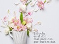 Escuchar es un arte.​​​​​​​​ .​​​​​​​​ Estar en plena presencia para el otro es un regalo 💝 ​​​​​​​​ .​​​​​​​​ 🌸¿Sabes escuchar ?​​​​​​​​ .​​​​​​​​ 🌸¿Te sientes escuchada?​​​​​​​​ .​​​​​​​​ ⬇️¡Comenta ! ⬇️.​​​​​​​​ .​​​​​​​​ .​​​​​​​​ .​​​​​​​​  #mujer#divorcio#vivirenplenitud#serinterior#amor#mentespositivas#mentecuerpo#amorpropio#desvalorizacion#dependenciaemocional#abuso#freud#histeria#abusosexual#equidaddegenero#empoderamientofemenino#derechosdelamujer#violenciadegenero#habitossaludables#changetheworldchallenge#quepuedeshacertu#mujeresindependientes#nujeresinspiradoras#igualdaddeoportunidades#sameoportunitiesforwomen#sermujer#lasmujereshoy#daliaedery