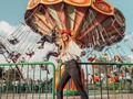 Play like a kid🎪 I wanted to be cool and do a trendy kicking pose, but then realized I’m an old lady with iffy hip problems (swipe to the last pic to se me grab my hips in pain😂) 🎪 🎪 🎪 🎪 🎪 • • • • #trendy #bloggerlife #instafashion #outfitoftheday #instagood #photooftheday #personalstyle #lifestyleblogger #style #styleblog #fashion #fashionblogger #personalstyle #luxe #whatiwore #streetstyle #bloggerfashion #themepark #rollercoaster #fun #amusementpark #travel #coaster #sky #ride #vacation #rides #holiday #park