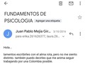 Hace 4 años después de conocer el resultado del plebiscito mi profesor de Psicología inicia un correo así: