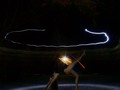 Pintando con luz la noche…🤍 #photographytricks #longexposure #yoga