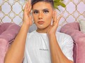 ME SIENTO MUY PUTIFRUTIDELICIOSA! 🧡  . . . Make up. @stefaniazamudio_makeup 💄