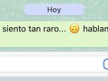 A veces quisiera que me comprendan más de lo que ya sé que hacen.