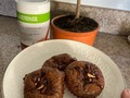 Muffins de proteina low carb 🍩 confieso... . . . Que soy amante a el chocolate en todas sus presentaciones y hoy tuve antojos de algo dulce pero sin salirme de lo saludable 💚 Estos muffins son muy fácil de hacer, son ricos, alto en proteína, muy pocas calorías y solo 11 gramos de carbohidratos x los 3 muffins ósea buenísimo!  Agregue 2 scoop de #f1 de chocoavellana y 1 scoop de PDM (proteina fe vainilla) una pizca de polvo para ordenar! Por aparte batí 2 claras y 1 huevo entero y después mezcle todo! Le puse un poquito de ralladura de almendra! Al horno 15 minutos y listo 🤤 Mi bello delantal : @glasebyvalentina 👩🏻‍🍳 #muffins #protein #likeforlikes #healthyfood #chefdanyfitgonz #picoftheday