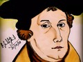 • Remembering Rev. Dr. Martin Luther, the man who is responsible for the revolution in the Christian history on this “ 505th Reformation Day ”  This is a portrait of him draw by me in 2020 directly by using a black marker & coloured by using the oil pastels  #Art by @samrudh_david   #OilPastels #Marker #BlackMarker  #Drawing #Sketch #Instagram #ArtWork  #MartinLuther #ReformationDay  #ArtistsOnInstagram