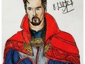 • Benedict Cumberbatch as Doctor Strange. Drawn by using a black pencil & coloured by using the oil pastels and colour pencils.  #Art by @samrudh_david   #BenedictCumberbatch #DoctorStrange  #MCU #MarvelComics #Marvel #Comics #Avengers   #OilPastels #ColourPencils / #ColorPencils  #Drawing #Sketch #Instagram #ArtWork #ComicArt  #ArtistsOnInstagram #InstaArt #InstaArtist