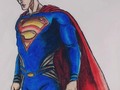 • Superman from my own imagination. Drawn by using a black pen and coloured by using the oil pastels and colour pencils   For the last few weeks, I’ve been drawing the portraits of the MCU and DC actors in their respective roles. So, decided to draw something out of my imagination after a long time ❤️  #Art by @samrudh_david   #Superman #ManOfSteel  #DC #Comics #DCComics #DCU #Imagination  #OilPastels #ColourPencils / #ColorPencils #BlackPen  #Drawing #Sketch #Instagram #ArtWork #ComicArt  #ArtistsOnInstagram #InstaArt #InstaArtist #ArtWorld