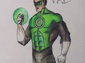 • Green Lantern from my own imagination 💚  Drawn by using a black pen and coloured by using the oil pastels and colour pencils   #Art by @samrudh_david   #GreenLantern #HalJordan #WillPower #Light  #DC #Comics #DCComics #DCU #Imagination  #OilPastels #ColourPencils / #ColorPencils #BlackPen  #Drawing #Sketch #Instagram #ArtWork #ComicArt  #ArtistsOnInstagram #InstaArt #InstaArtist #ArtWorld