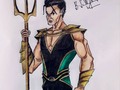 • Namor, Marvel’s first mutant - From my own imagination. Drawn by using a black pen and coloured by using the oil pastels and colour pencils   #Art by @samrudh_david  #Imagination 🌟  #Namor #Atlantis #King #Mutant #Avengers  #MarvelUniverse #MCU #MarvelComics #Marvel #Comics  #OilPastels #ColourPencils / #ColorPencils #BlackPen  #Drawing #Sketch #Instagram #ArtWork #ComicArt  #ArtistsOnInstagram #InstaArt #InstaArtist #ArtWorld