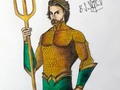 • Aquaman from my own imagination. Have been drawing Aquaman since 2021 and have drawn him for 5 times and finally, this one gave me the most satisfying result 😃  Drawn by using a black pen and coloured by using the oil pastels and colour pencils   #Art by @samrudh_david  #Imagination 🌟  #Aquaman #ArthurCurry #Atlantis #King #Oceans  #DCUniverse #DCEU #DCU #DC #Comics #DCComics  #OilPastels #ColourPencils / #ColorPencils #BlackPen  #Drawing #Sketch #Instagram #ArtWork #ComicArt  #ArtistsOnInstagram #InstaArt #InstaArtist #ArtWorld