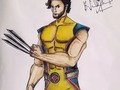 • Drawn Wolverine for the first time - From my own imagination. Drawn by using a black pen and coloured by using the oil pastels and colour pencils   #Art by @samrudh_david  #Imagination 🌟  #Wolverine #Logan #Mutant #XMen  #MarvelUniverse #MCU #MarvelComics #Marvel #Comics  #OilPastels #ColourPencils / #ColorPencils #BlackPen  #Drawing #Sketch #Instagram #ArtWork #ComicArt  #ArtistsOnInstagram #InstaArt #InstaArtist #ArtWorld