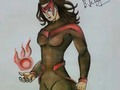 • Scarlet Witch, From my own imagination. Drawn directly by using a pencil and black pen and coloured by using the oil pastels and colour pencils  #Art by @samrudh_david   #ScarletWitch / #WandaMaximoff  #Imagination #Comics #Universe  #Marvel #MarvelComics #MarvelUniverse #MCU   #Avengers #Mutant  #OilPastel #OilPastelDrawing  #OilPastels #ColourPencils / #ColorPencils #BlackPen  #Instagram #Drawing #ArtWork #InstaArt #InstaArtist  #Sketch #ArtWorld #ComicArt #ComicArtist  #ArtistsOnInstagram #Artists #ArtLovers