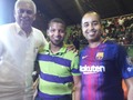 APOYADO EL DEPORTE, junto al alcalde de San Cristóbal @nelsonguillenv y al precandidato a regidor @cesarninacisneros, en el evento de boxeo 🥊 celebrado anoche en el polideportivo
