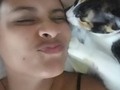 Cat love. 😍