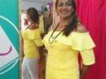 Blusa cuello bandeja con tiras en licra y blonda en tallas l y xl solo en amarillo disponible en nuestra tienda@dcfstore #fashion #tendencias#mujeres #blusas#ascesorios