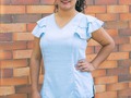Hermosa blusa en Jean manga boleros talla M/L. Disponible en tienda. ❤️👌  #blusas #blusasenjeans #chambray #tendencias #moda #Bucaramanga #Colombia #dcfstore