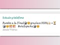 🎉🎉 Rumbo a la final, tanto entrenar ayudó, Dios te ayuda, pero igual uno tiene que saber luchar🎉Sin esfuerzo no hay triunfo🎉 Chicas son de lo mejor 🎉🎉🎉