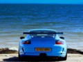 Blue Porsche Beach