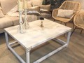 Qué tal está mesa en hierro para la sala? Hermosa, no? 🤗 #decoración #hogar #hierro #sala