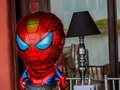 Los elementos que dieron vida al montaje de celebración de los 3 años de Mateo.  #cotillon #fiesta #centrosdemesa #spaidermanbaby #hombrearaña #baby #niño #boys #decoracondecoblus #decoblus #estilo #piñata #decoblusotronivel #globos #celebra