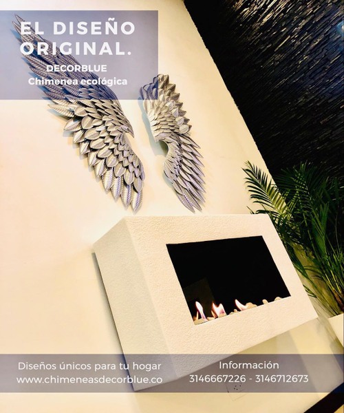 Te imaginas una chimenea YUMI PEQUEÑA en tu hogar. Comunícate con los