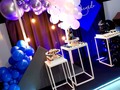 ✨✨HAPPY BIRTHDAY✨✨  Un cumpleaños sorpresa para RICARDO  Azul rey, negro, blanco y plata, combinación perfecta para esta decoración.  #happy #decoracionesdefiestas #negro #boy #celebration #party #tbt #jueves
