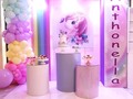 🌸💖Anthonella birthday💖🌸 Aún los unicornios son favoritos! Y así fue el cumpleaños #5 de Anthonella!  Realizamos una estación bastante delicada en colores pasteles!   #unicorn #party #fiesta #girls #puertoordaz #tbt #deco