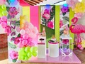 🌺🪴🦩PARTY FLAMINGO🦩🪴🌺 🌺Hoy realizamos esta bella decoracion en colores vibrantes para celebrar el #cumpleaños #12 de HANNAH 🌺  🧁@enacakespzo  🦩@stikersxpresspzo 🪴@infinitopzo   #party #flamingo #fiesta #poolparty #balloons #decoracion