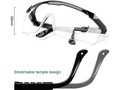 GAFAS DE PROTECCIÓN 👓  Las gafas de protección se utilizan para proteger los ojos contra salpiqueo de sustancias infecciosas, corrosivas y similares. A diferencia de gafas convencionales, las gafas de seguridad están fabricadas en plástico especial y combinan resistencia a impactos con protección lateral adicional.