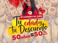 Queremos que disfrutes la vida ♥️  Aplican T&C*  -Aplica para combos por valor de $50.000 en adelante. -Al momento de realizar el pedido debe presentar la C.C. -Aplica para entrega el mismo día del cumpleaños. -No aplica para combos costeños. -No es acumulable con otros descuentos o promociones. -El envío cuesta dependiendo de la dirección de entrega.  #Barranquilla🇨🇴 #delipikdas #Cumpleaños #happybirthday #siemprecontigo #FelizCumpleaños