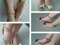 sandalias colombianas tallas 35 al 40 color dorado plata bronce