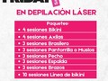 PROMOCIÓN ACTIVA por todo el mes de Noviembre 😍✨  Comienza tu tratamiento de depilación láser definitiva, y libérate de esos vellos indeseados 💚  #depilacionlaser #pielsana #libredevello