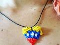 Así luce el #CorazonTricolor en #CollarAjustable  Para que lleves a tu #Venezuela a todas partes  Pide el tuyo #DetallesGhiss