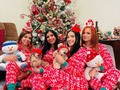 Mis hermosas clientes luciendo sus pijamas navideñas 🎅🏻