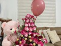 Tenemos hermosos peluches la combinación perfecta con rosas y chocolates 😍