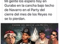 Mi gente los espero hoy en Gurabo en la cancha bajo techo de Navarro en el Party del cierre del mes de los Reyes no se lo pierdan.