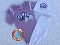 Lindo conjunto 🌸 tierno y delicado 🌸 ideal para su primera puesta 😍