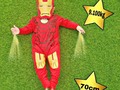 Un hermoso mini cliente con su traje de Iron Man  #marvel  #superheroes  #ironman  #trajes