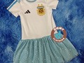Body con falda tutú para las princesas de la casa 👑  #mundiaqatar2022🏆  #mundial  #gatar2022  #futbol  #argentina🇦🇷   cuál es tu equipo ???