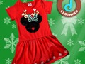Bellas opciones para navidad 🎅🏻 aún estás a tiempo   #vestidos #niñas  #navidad🎄  #minniemouse