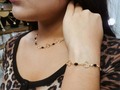 Hermoso juego de cadena y pulsera en oro chino🌻  Tenemos gran variedad de accesorios para cada ocasión ☺️