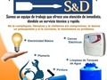 Somos un equipo de trabajo que ofrecemos una atención de inmediato dándole un servicio técnico y rápido. #MultiserviciosS&D.
