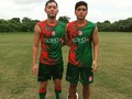 Disfrutando con mi hermano lo hermoso del fútbol el deporte más hermoso que me ha tocado practicar 😍⚽🧉❤️ #futbol @pedro_ron03