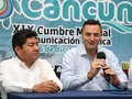 CONFIRMADO‼️  Volvemos al paraíso #CumbreCancun 4,5 y 6 de diciembre.   En #RuedaDePrensa con @filimartinezm y @aloced hablamos de @cumbrecp y del contexto político electoral de México 🇲🇽 estamos listos para lo que viene #Profesionalizacion #Especializacion #ComPol #Elecciones2024