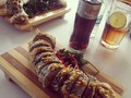 Sushi.... almorzando con mi esposita linda te amo mi bella #sushi #almuerzo #11DCM #promet #siemprejuntos#alwaystogether #ellayyo #parejasfelices #parejas #ilove #teamo #iloveyou #likeforlike #like4like #bestoftheday #amor #instalike #instalove #mywife #iloveforever #selfie @manzanaresplaza