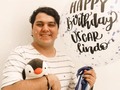 Muchísimas gracias a todas las personas que se tomaron el tiempo para felicitarme 💙 Se les quiere mucho 💙🐧