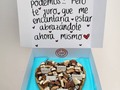 Para nosotros la distancia no es un problema... 🥰 Queremos seguir celebrando contigo todas esas fechas importantes!🍪🍫 Escríbenos, estamos para ayudarte. ♥️⁣ ⁣ ⁣ Estaremos contestando tus solicitudes de 1-6pm📲⁣ ⁣ ⁣ Y los domicilios los hacemos con @brevecolombia 💚🛵🎉(también si necesitas envíar o recoger algo, ellos te pueden ayudar!) ⁣ ⁣