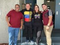 Pasando a visitar a mis amigos pastores aquí en Fort Lauderdale, Florida.