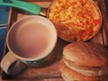 Huevos a la Mexicana para el Desayuno...!! :) #desayuno #huevos #huevosalamexicana #like #follow #followme #tagsforlikes #instalike #pan #instagood #instagram #instagramers #lunch #instalunch #chilean #chile #instachile #caffe #likeforlike #instafollow #instafollowers #good